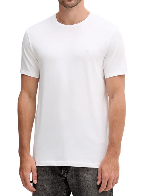 T-shirt slim in cotone stretch Calvin Klein | LV04LC240GYAF